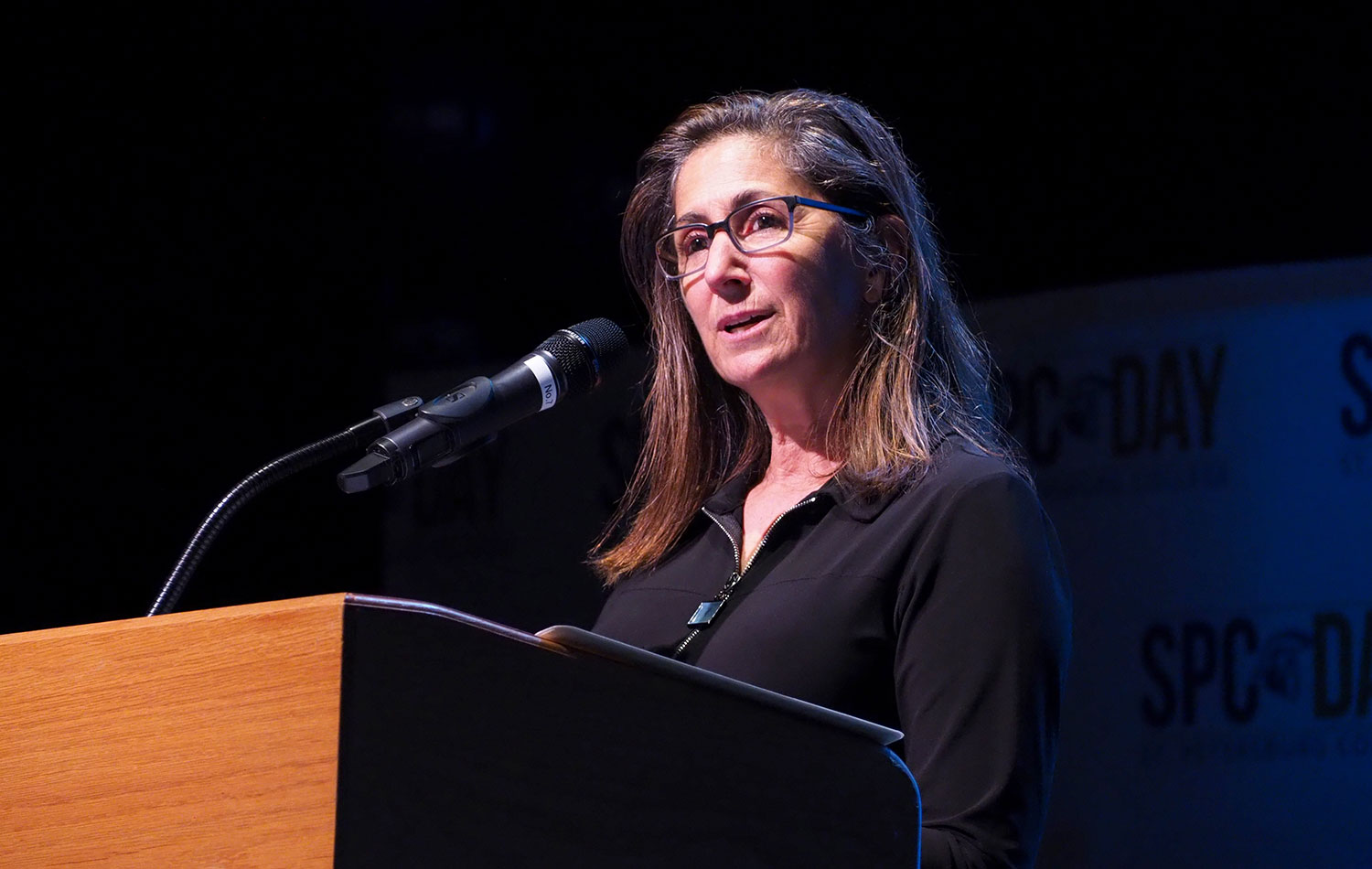 Retired astronaut Nicole Stott gives powerful SPC Day address banner image