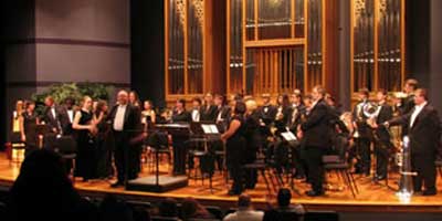 orchestra performance at the SPC Music Center