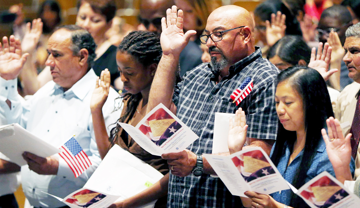 naturalization ceremony